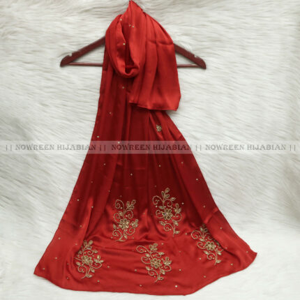 Karchupi Hijab- Red