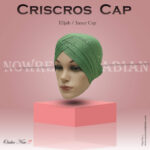 Criss Cross Hijab Cape -Mint