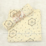 Crincle Cotton Print N3- Beige