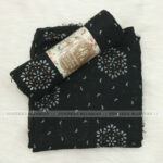 Crincle Cotton Print N3- Black