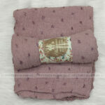 Crincle Cotton Print Hijab N5- Nude