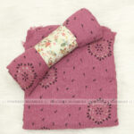 Crincle Cotton Print N3- Onion