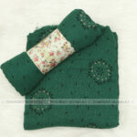 Crincle Cotton Print N3- Sea Green