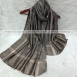 remium Lurex Hijab-Deep Ash