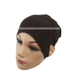 Nowreen Hijabian- Inner Cape (ear Hole)-Coffee color
